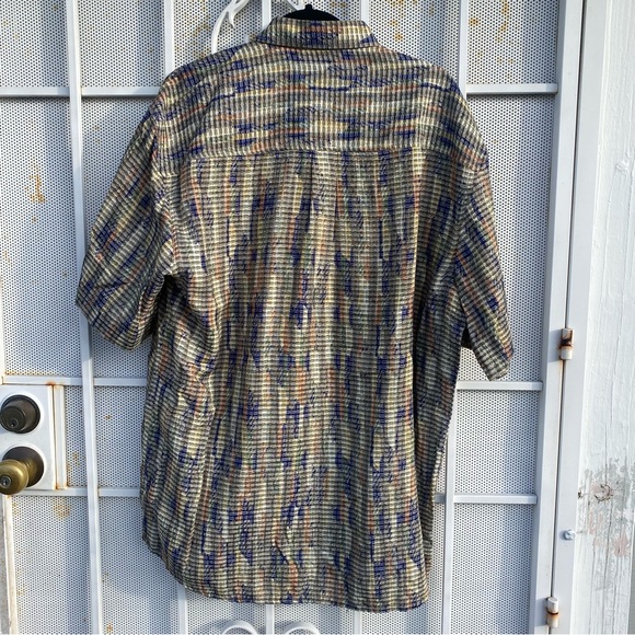 Georg Roth of Germany Mens short sleeve button up shirt size L - Picture 3 of 6